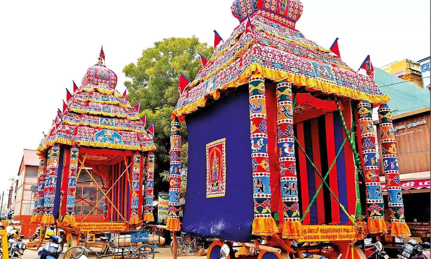 மதுரை மீனாட்சி அம்மன் கோவிலில் இன்று மார்கழி அஷ்டமி சப்பர திருவிழா நடக்கிறது